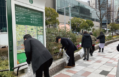 まちの美化・防犯・防災活動等