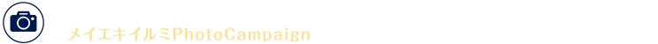 カメラマークの付いたビルのクリスマス装飾とその周辺のイルミネーションは、「メイエキイルミPhoto Campaign2020」の応募対象になります。